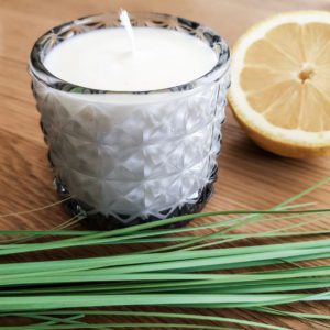 Citrónová tráva – sójová svíčka