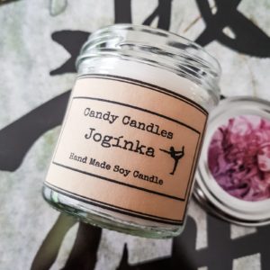 Jogínka – sójová svíčka